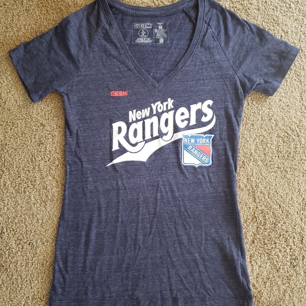 NY Rangers womens t shirt size M